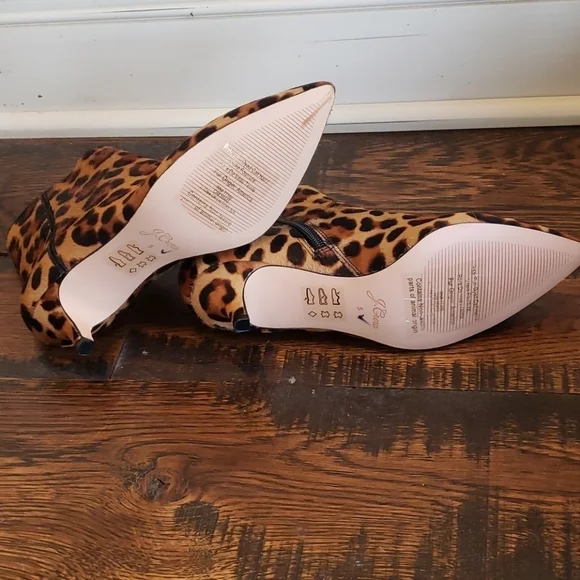 Jcrew Fiona kittenheel ankle boots calf hair ae851 - Picture 3 of 3